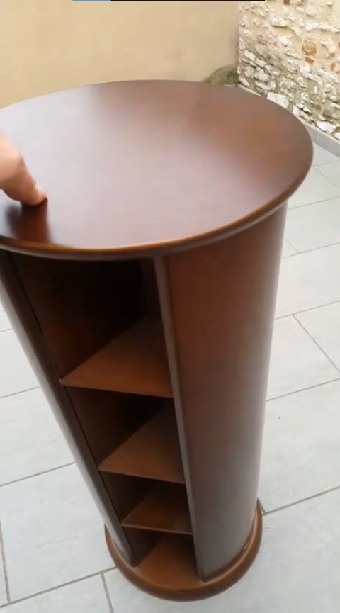 Rangement rotatif bois massif vintage 50 Castres (81)