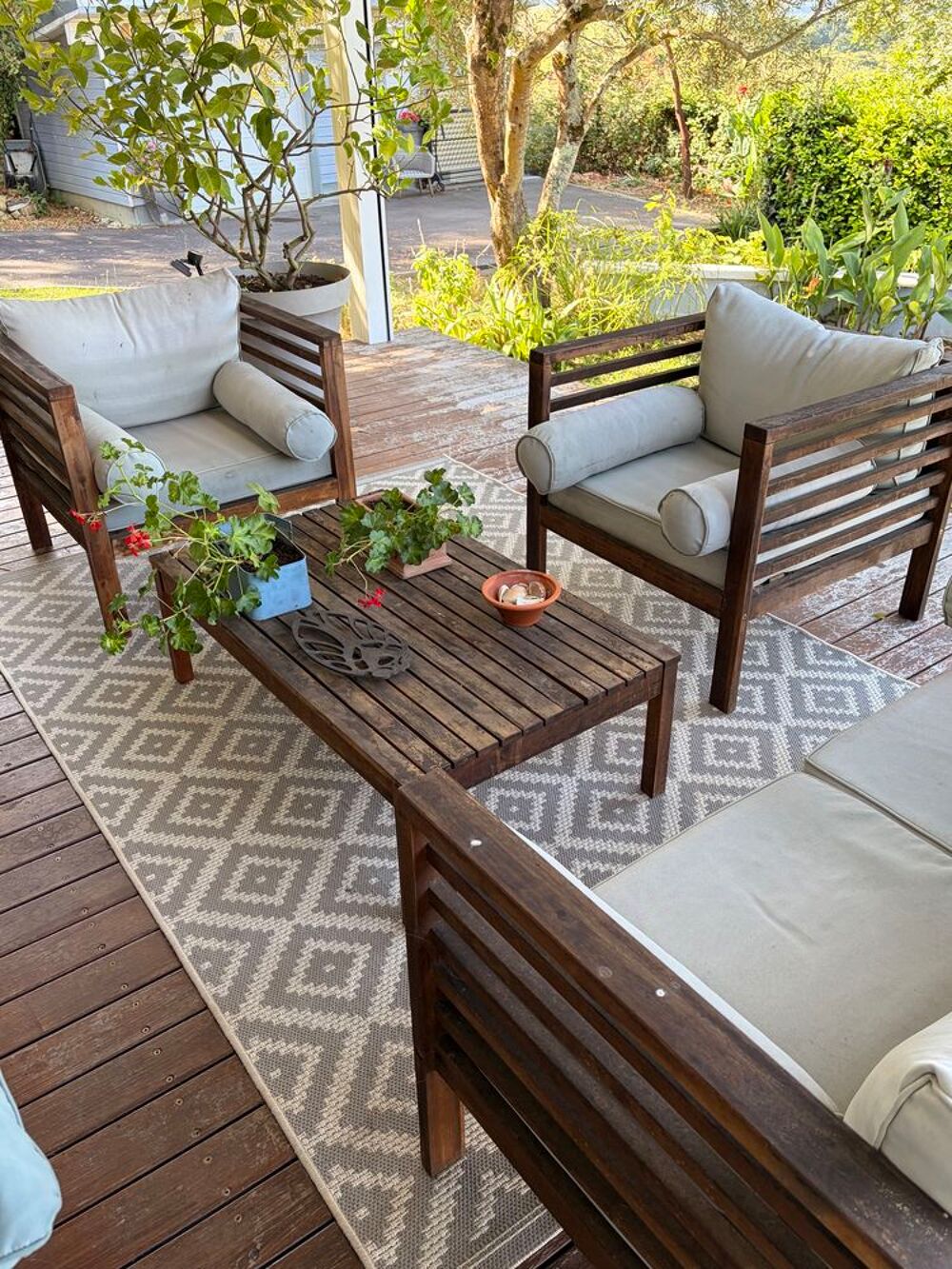 salon de jardin 4 places Meubles