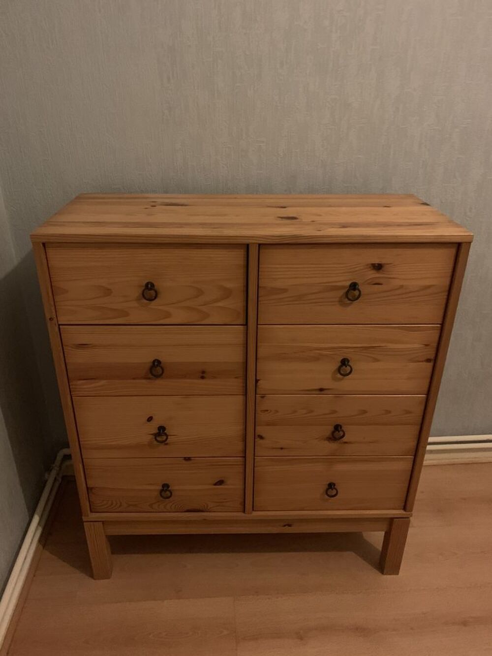 commode pin naturel trait&eacute; Meubles