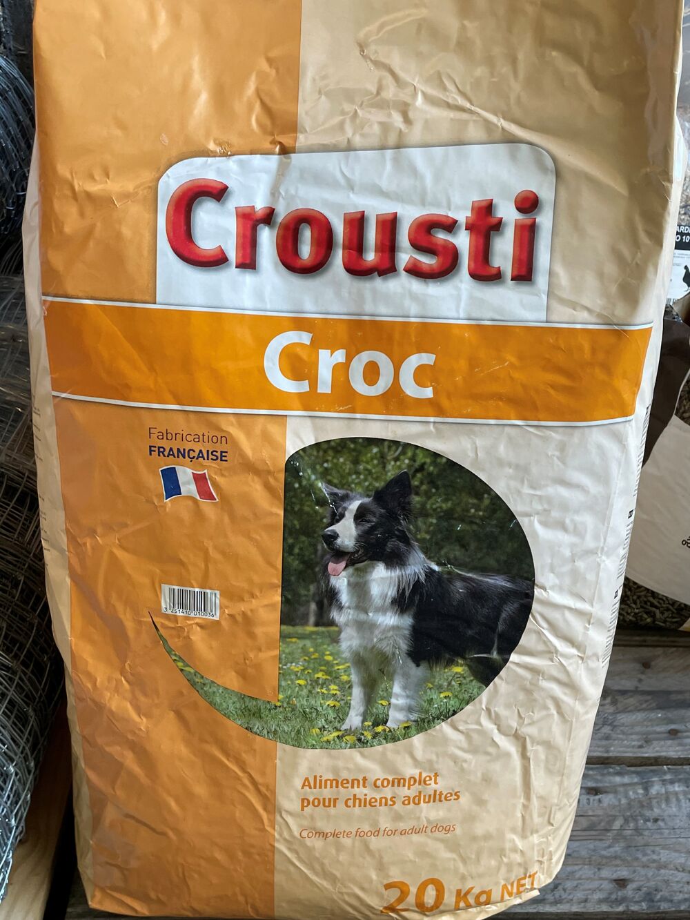   Croquettes pour chien CROUSTICROC 20kg 