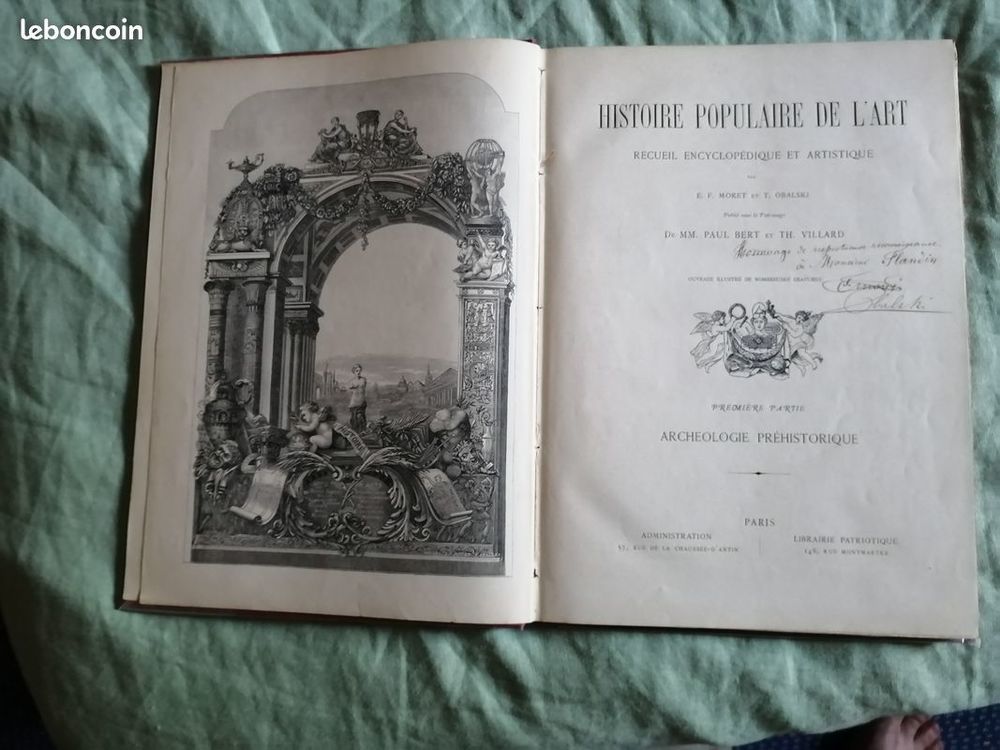 histoire populaire de l'art pr&eacute;histoire archeologie france Livres et BD