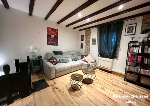   Maison - DPE C - CLIMATISATION ! Grand jardin ! Z�ro travaux Maison - 6 pi�ce(s) - 104 m�