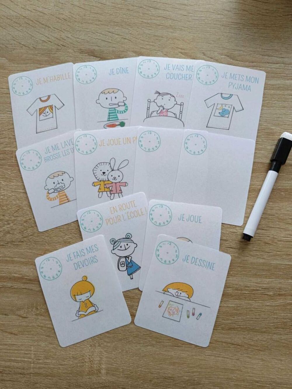 Montessori organisation de la journ&eacute;e Jeux / jouets