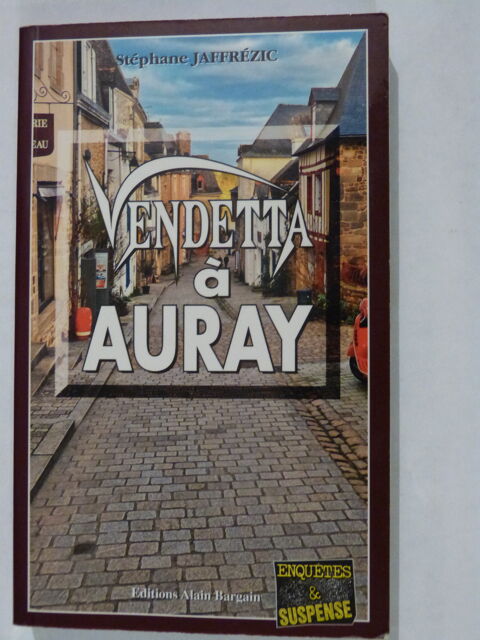 VENDETTA A AURAY  roman policier  BRETON BARGAIN 5 Brest (29)