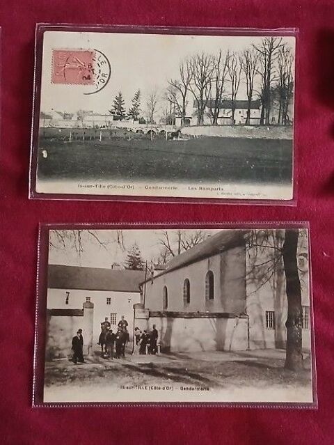 2 CPA GENDARMERIE IS SUR TILLE(21) - Dijon (21)