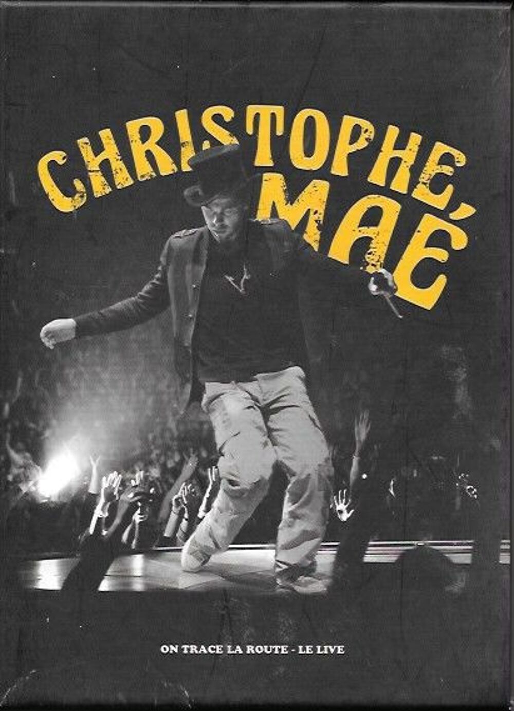 Christophe Ma&eacute;- On trace la route - Le live DVD et blu-ray