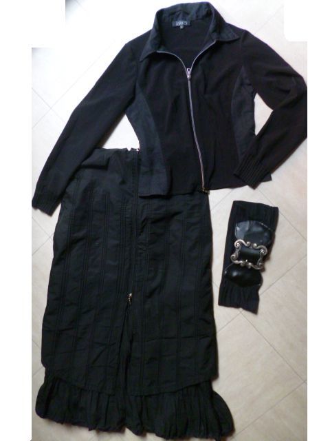 JUPE longue, veste/chemisier, CEINTURON - 36 - zoe 4 Martigues (13)