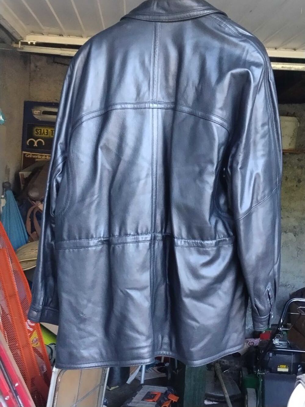 Veste en cuir 20 ans pour hommes Vêtements