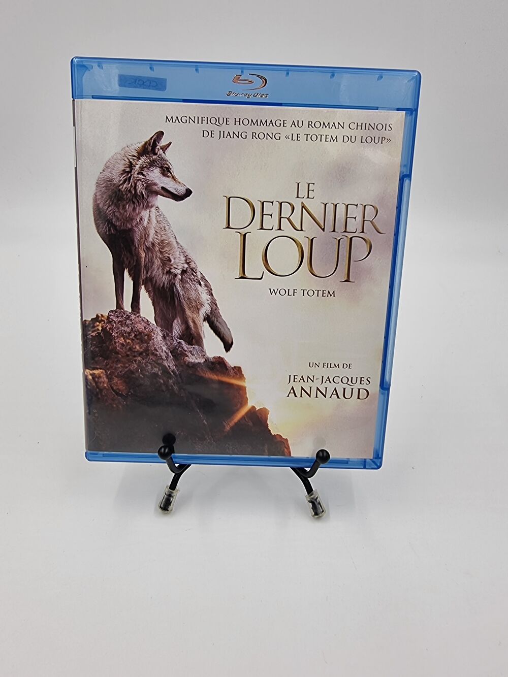 Film Blu-Ray Disc Le Dernier Loup (Wolf Totem) en boite DVD et blu-ray