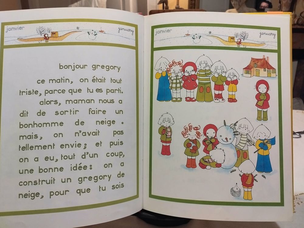 Le Grand Livre d'Emilie - vintage -ann&eacute;es 80 Livres et BD