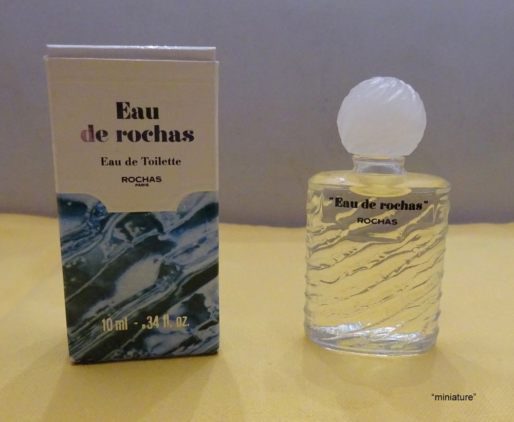 FLACON MINIATURE de collection EAU DE 