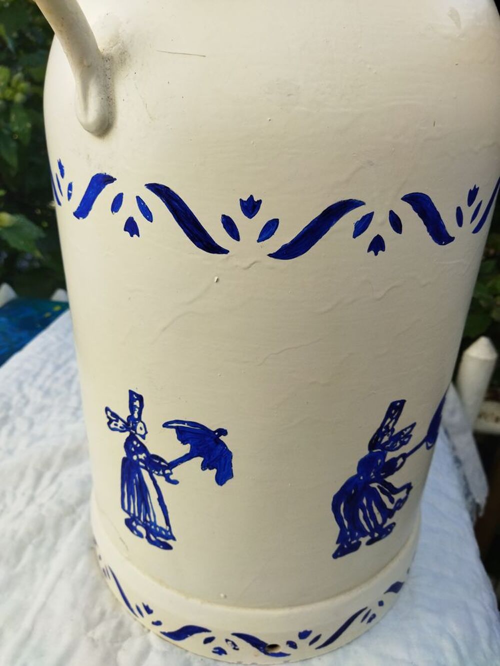 Pot &agrave; lait d&eacute;cor&eacute; Dcoration