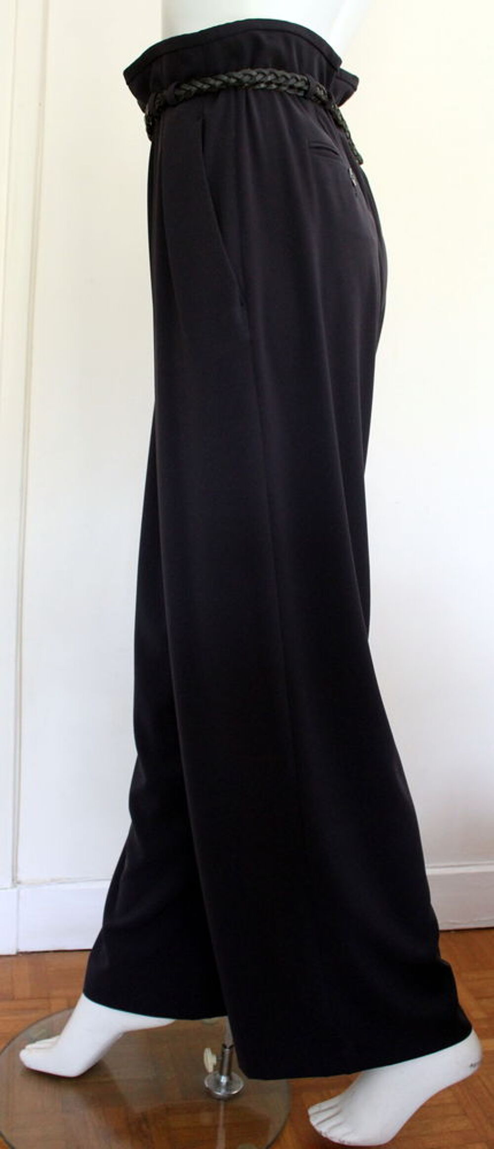 Pantalon large marine GEORGES RECH 
T.42/44 Fr Vêtements