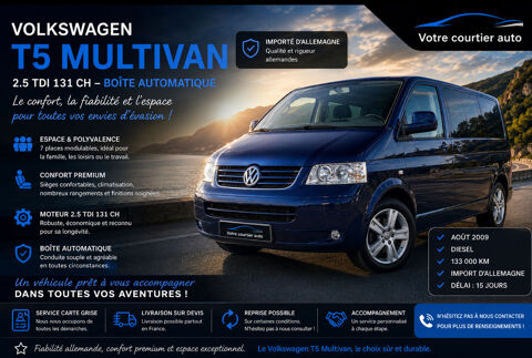 Volkswagen MULTIVAN 2010 occasion Aiguilhe 43000