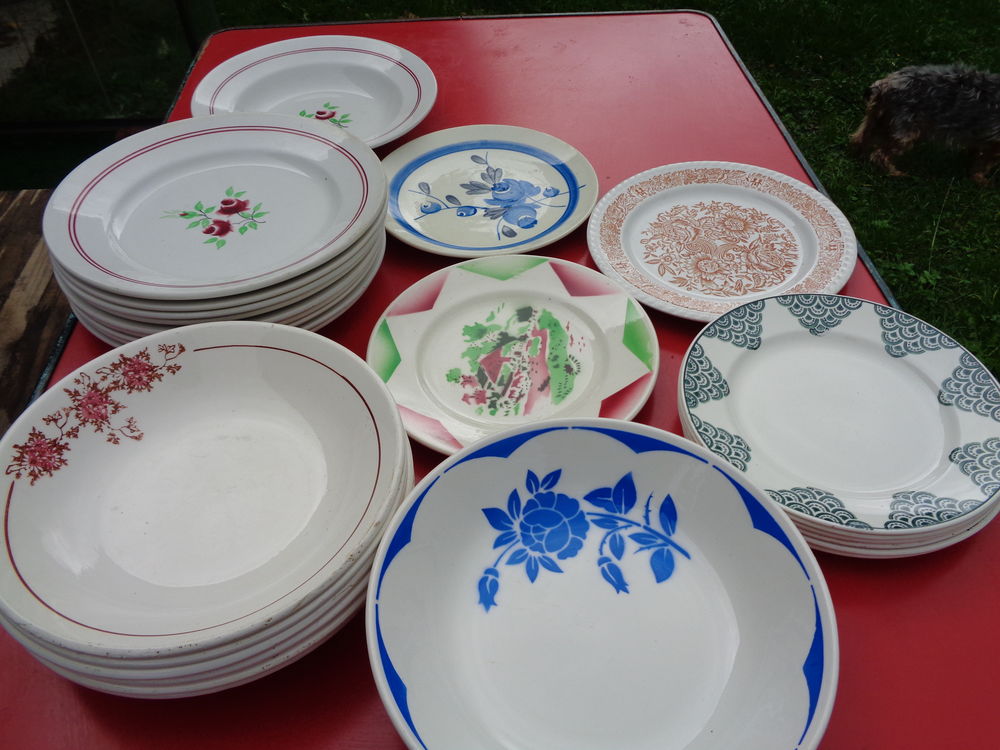 Assiettes anciennes Décoration