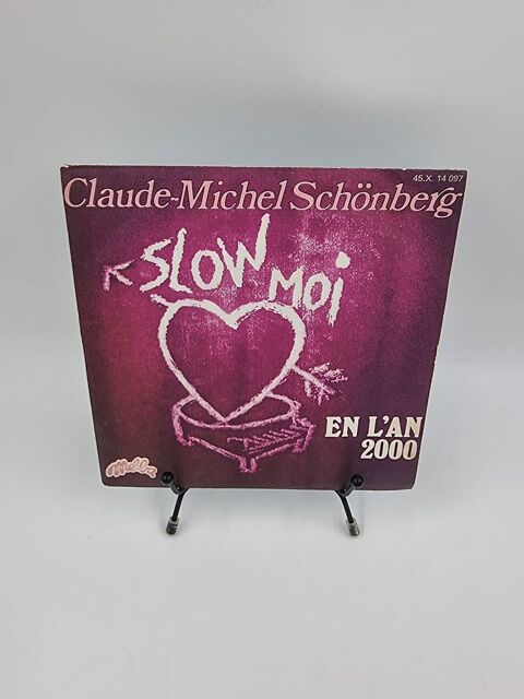Vinyle 45 tours Claude-Michel Sch�nberg : Slow Moi 2 Vulbens (74)