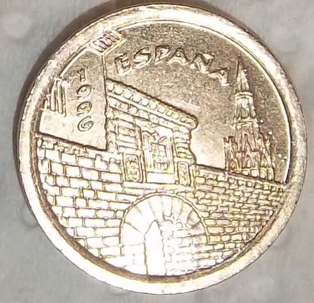 5 Pesetas ann&eacute;e 1996 