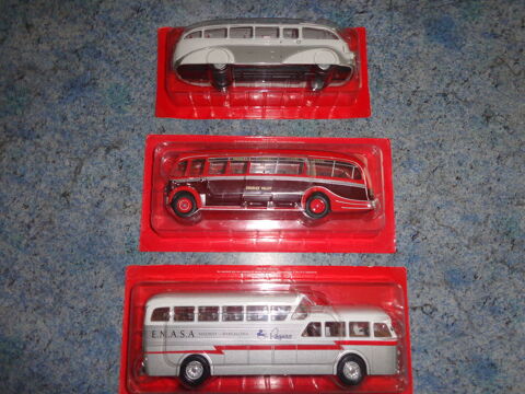 Trois miniatures autobus 1/43 - NEUF - Redon (35)