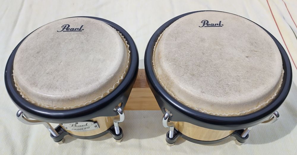 BONGOS PEARL PRIMERO 6&quot; &amp; 7&quot; - NATUREL Instruments de musique
