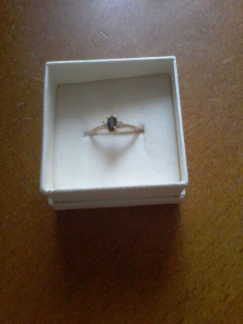 Bague or 18carat avec pierres saphir vritable 90 Tourcoing (59)