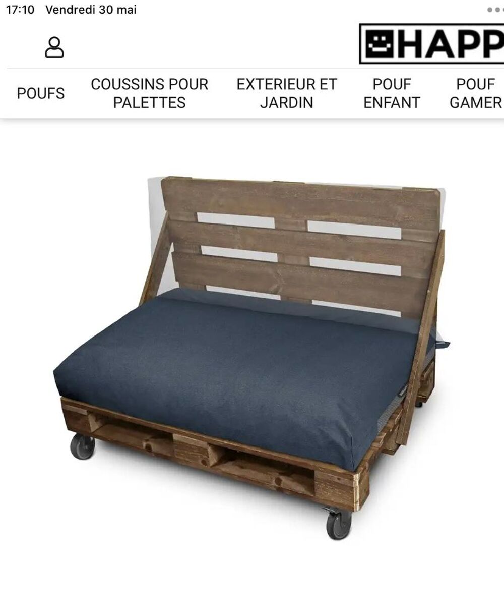 Coussins pour palette Décoration