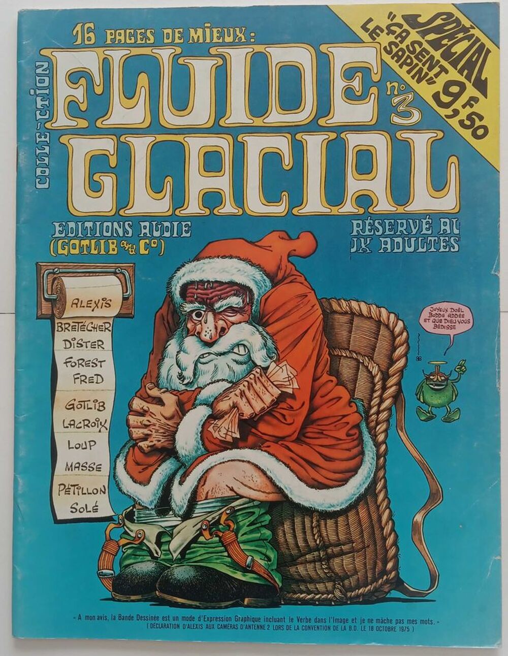 Magazines bd Fluide Glacial pour adulte 