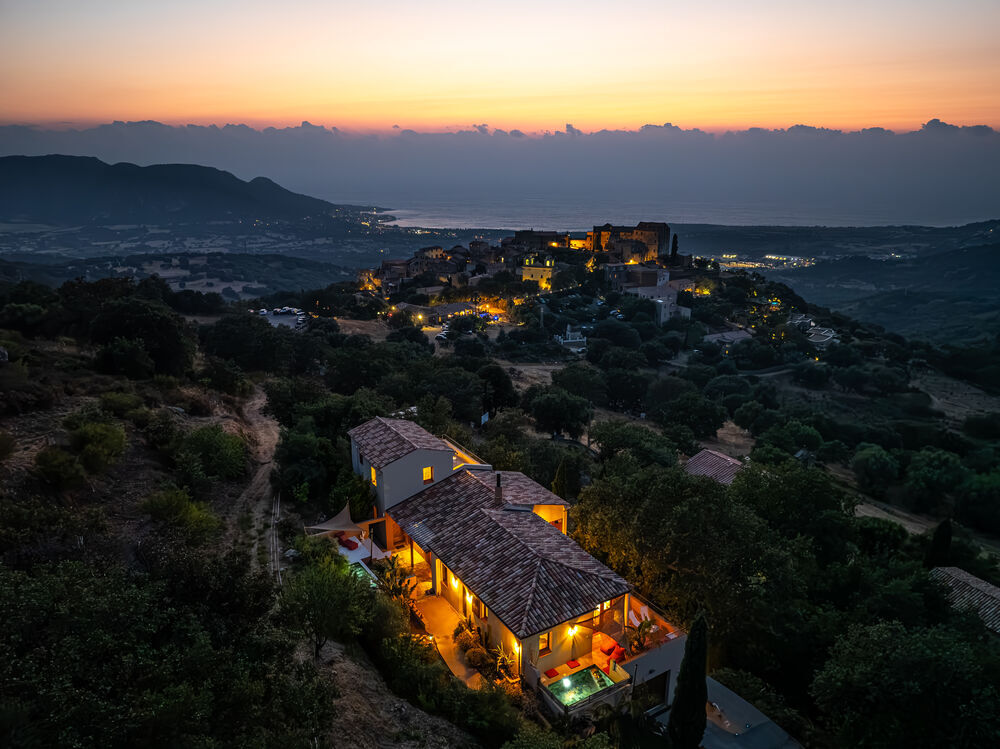Vente Villa Maison à Pigna, Balagne en CORSE ? Vue panoramique Pigna