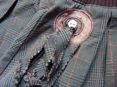 jupe longue fille 8 ans marron Pomme framboise TBE 5 Brienne-le-Chteau (10)