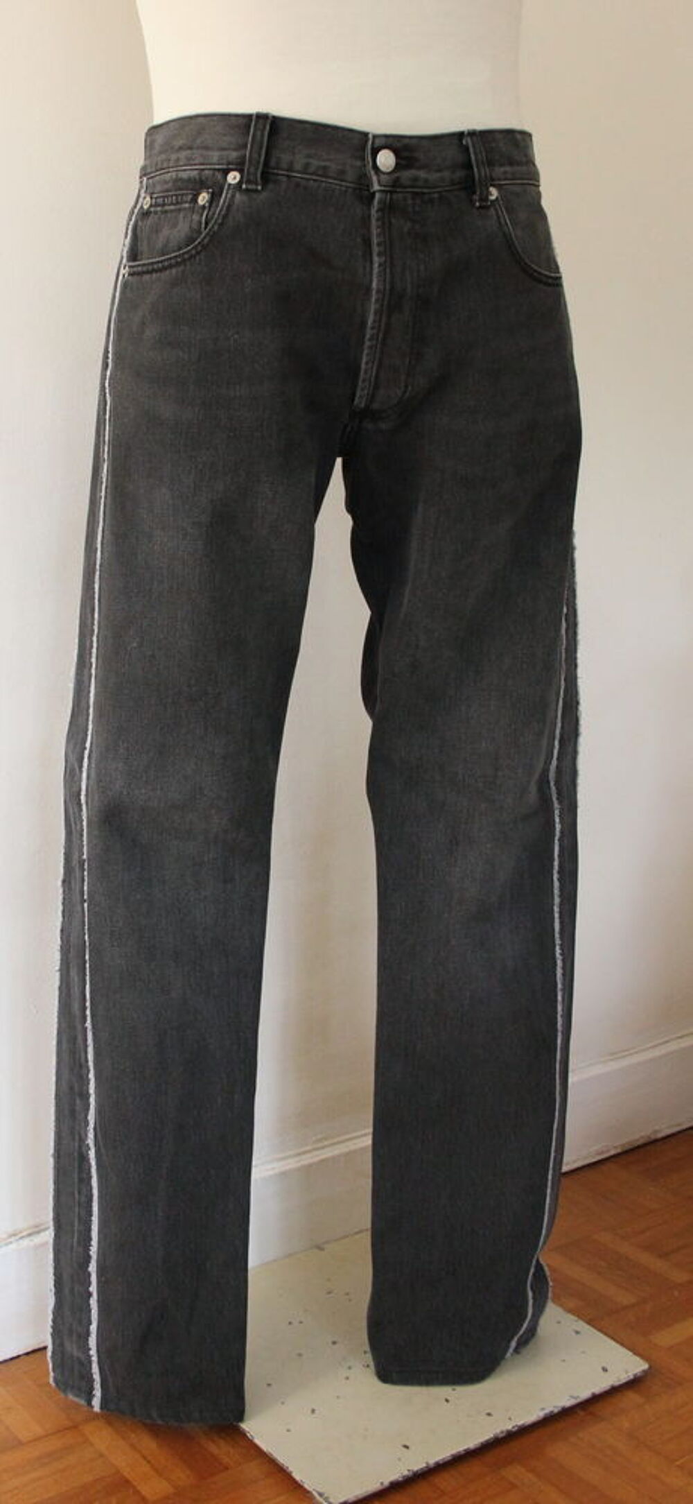 Pantalon denim ALEXANDER MC QUEEN T.52. ou T.L Vêtements