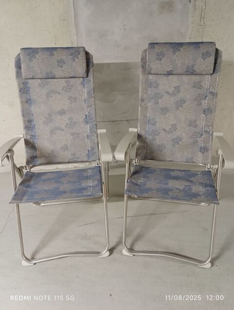 Fauteuil Pliant Multi position Camping Lafuma 75 Laill� (35)