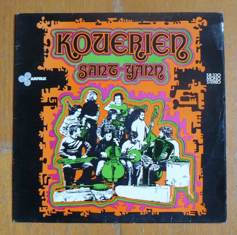 LP KOURIEN SANT-YANN : La jument des Michaud - Arfolk SB 300 CD et vinyles