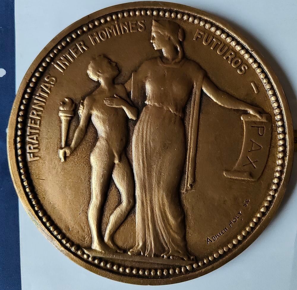 M&eacute;daille en bronze massif Bijoux et montres