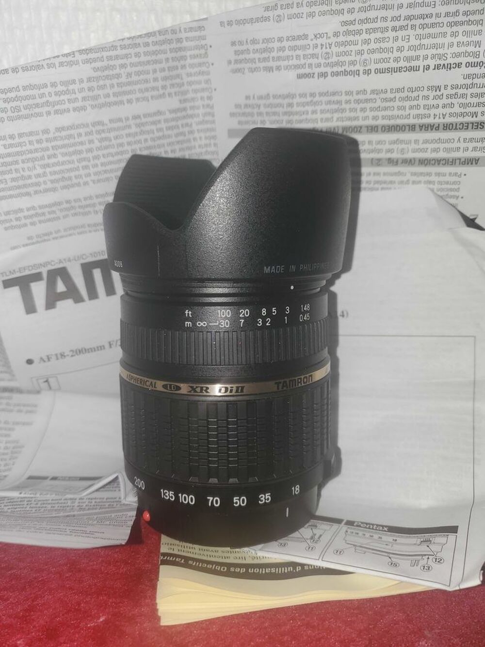 objectif Tamron neuf AF 18-200mm Photos/Video/TV