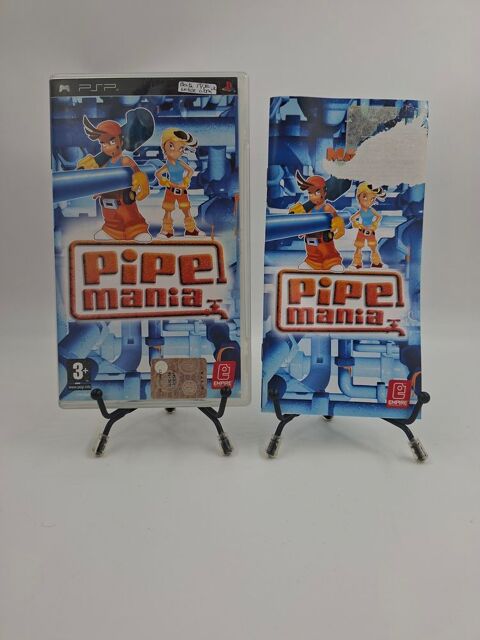 Jeu Playstation Portable (PSP) Pipe Mania (boite IT, jeu UK) 13 Vulbens (74)
