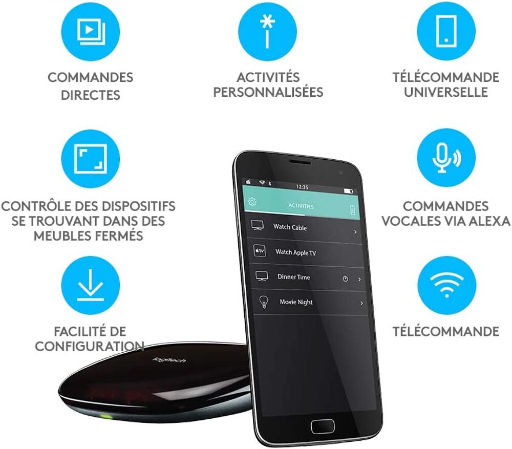 Logitech HARMONY-HUB Audio et hifi