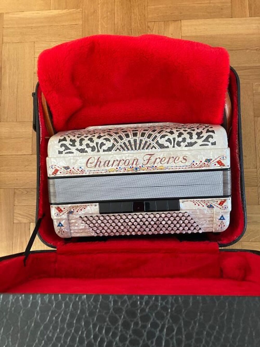 Accord&eacute;on Italien Charron Fr&egrave;res Instruments de musique
