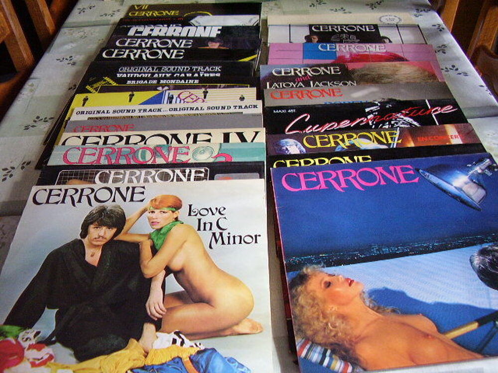 23 albums 33 tours de Cerrone CD et vinyles