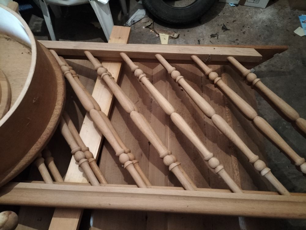 escalier en ch&ecirc;ne Bricolage