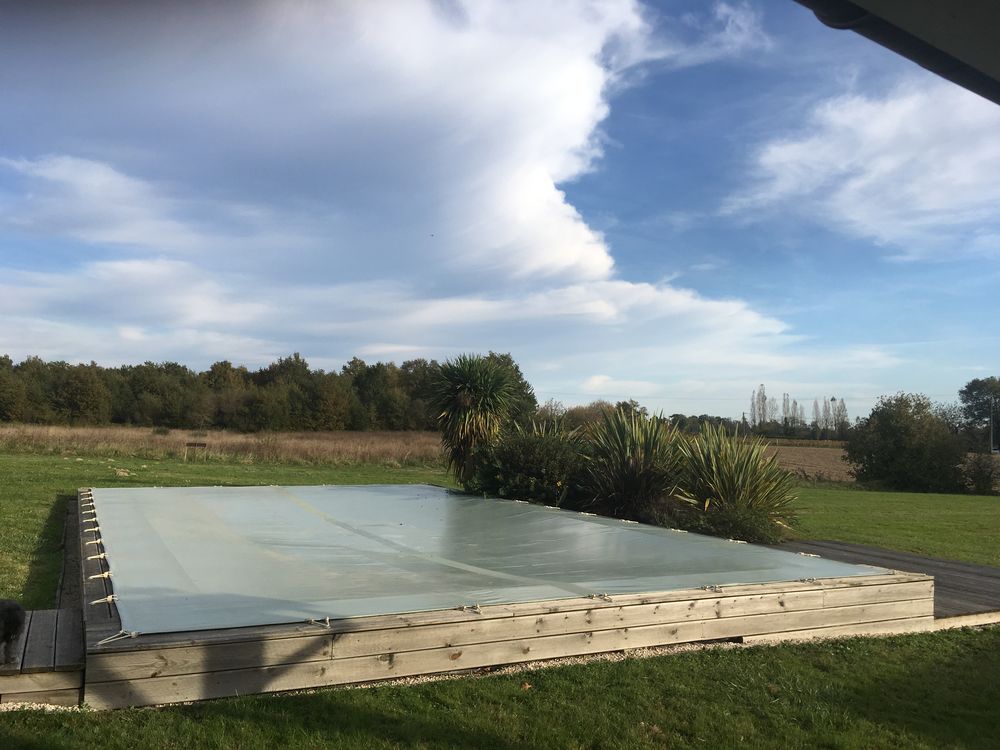 couverture hiver piscine enterr&eacute;e Jardin