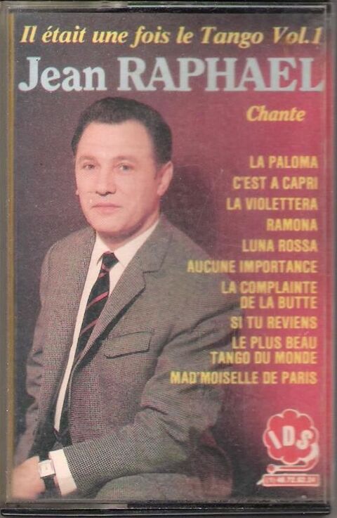 Cassette K7 audio Jean Rapha�l 'Il �tait une fois le tango' 3 Balma (31)