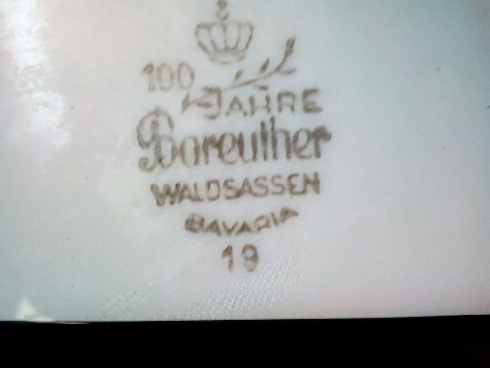 Service en porcelaine de Bareuther 