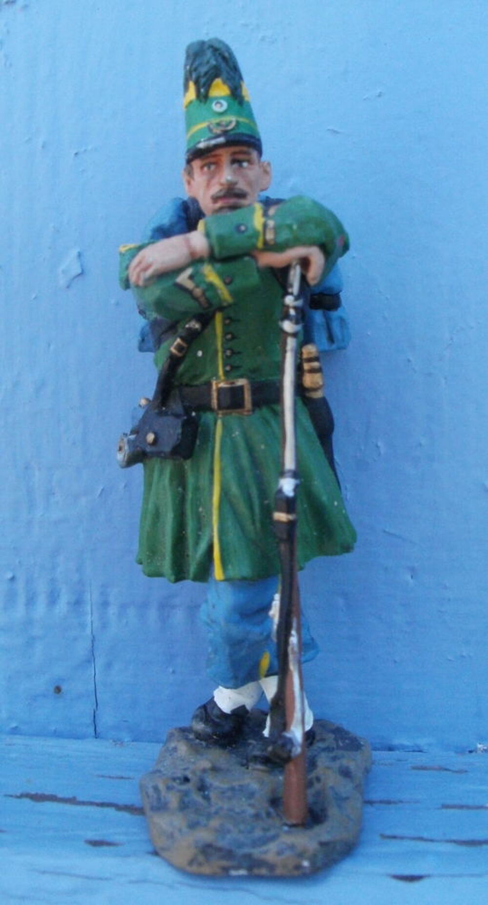 Figurine caporal de la 2e l&eacute;gion &eacute;trang&egrave;re 1855 