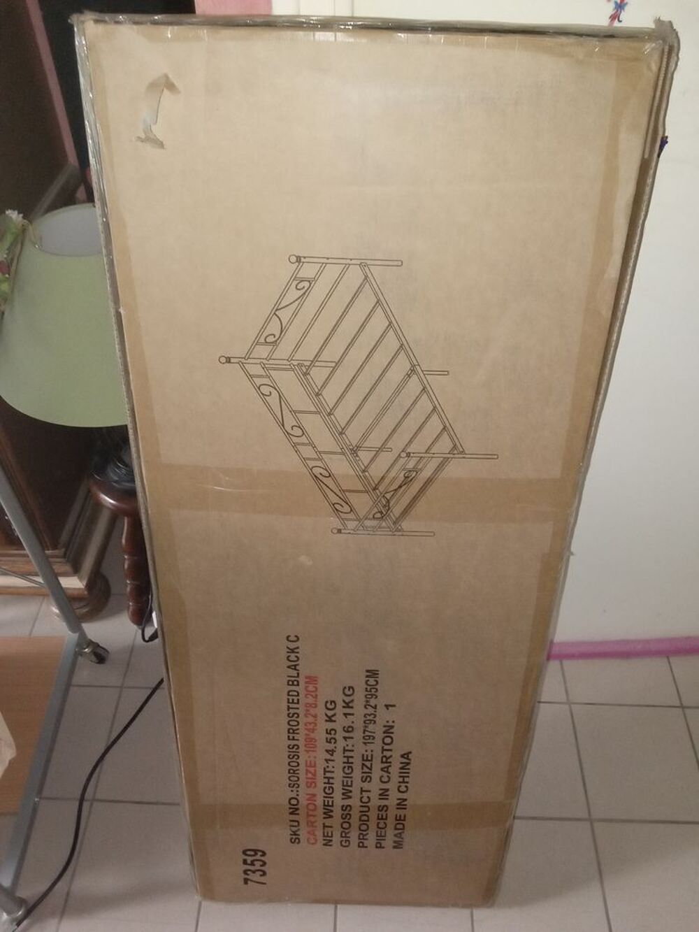 banquette lit fer forg&eacute; neuve Meubles