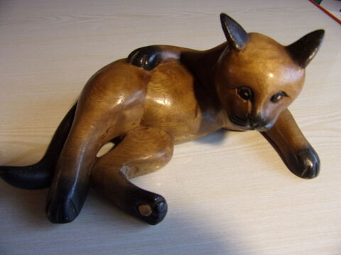 figurine chat en bois 100 Longeville-en-Barrois (55)