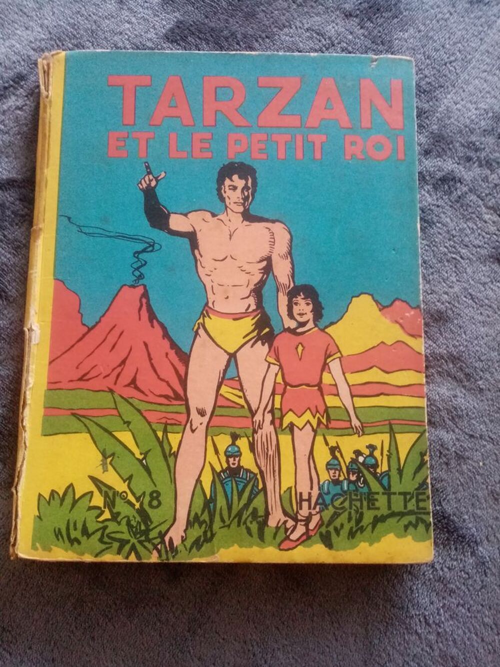 Livre Vintage "Tarzan le Sauveur" - &Eacute;ditions Hachette 1947, Livres et BD