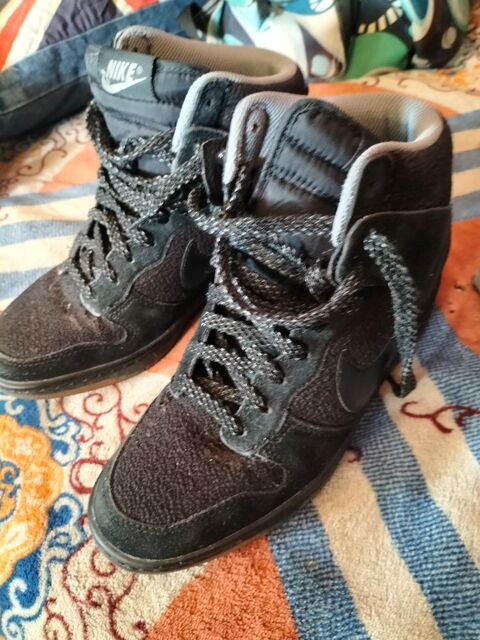 Basket Nike compensée pointure 38 très bon état 14 Cachan (94)