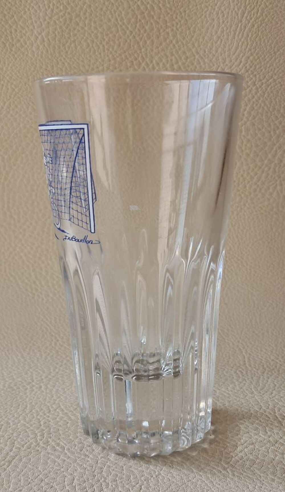 verre &agrave; pastis ricard vintage dubouillon illustr&eacute; foot 