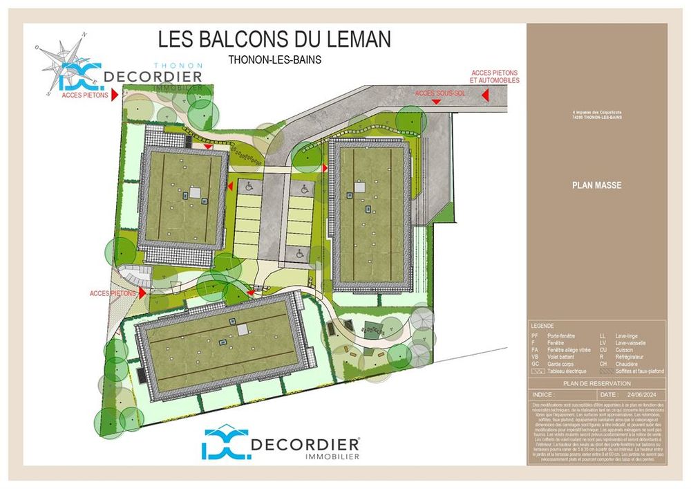 Appartement 4 pièces 90 m² · à Thonon les Bains · 90 m² · 561 800 €