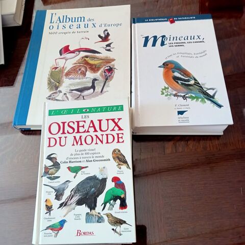 3 albums sur les oiseaux du monde Saint-Laurs (79)