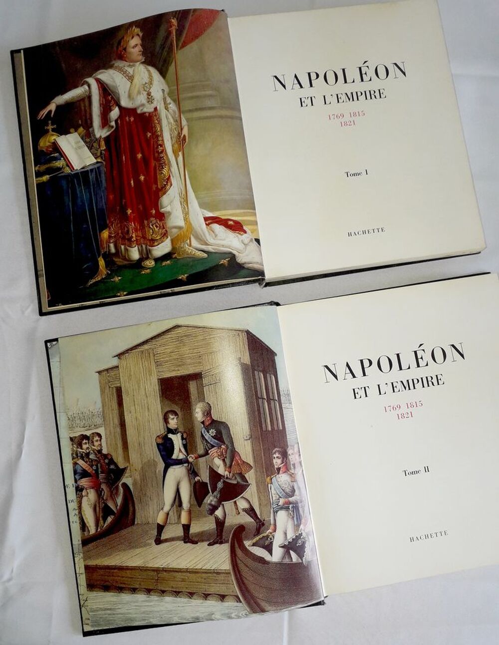 Napol&eacute;on et l'Empire 2 tomes. Livres et BD